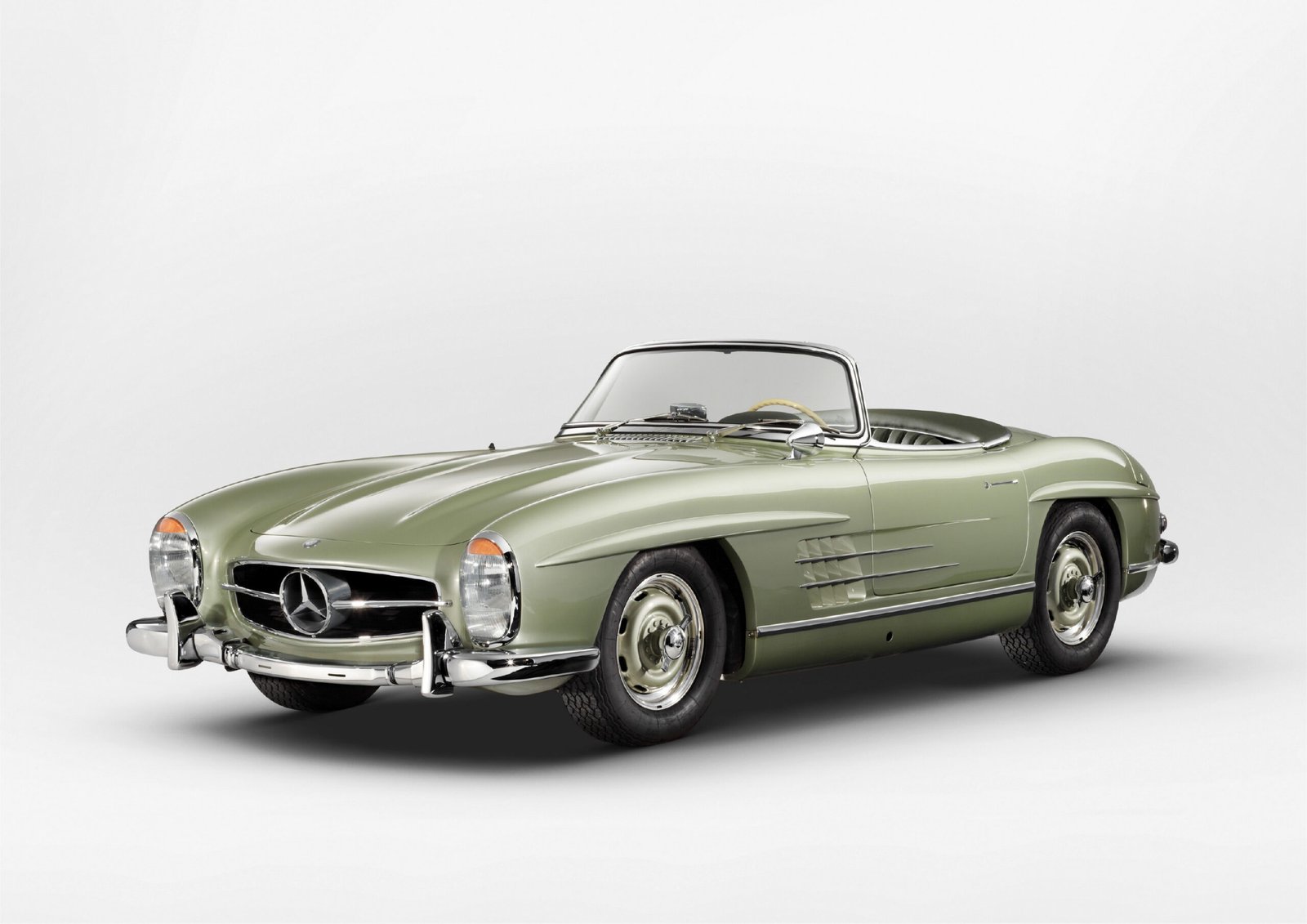 Mercedes-Benz 300 SL Roadster of Kolaha Collection Vintage Cars