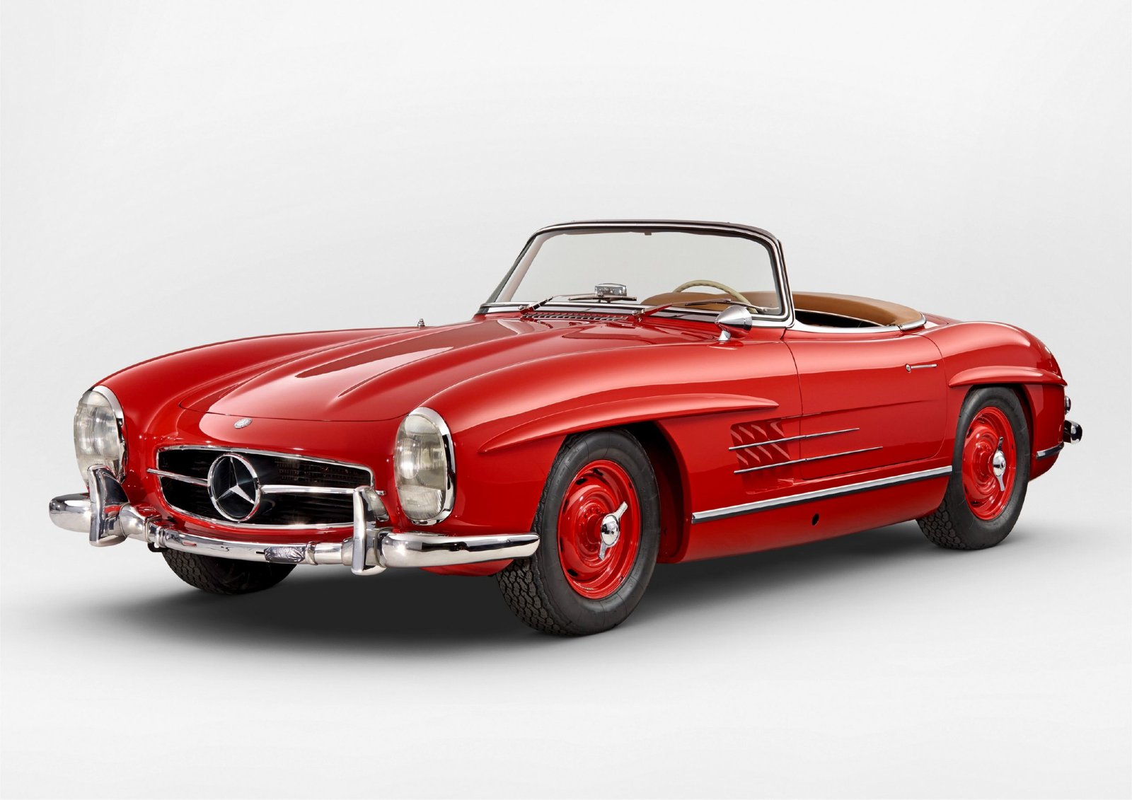Mercedes-Benz 300 SL Roadster of Kolaha Collection Vintage Cars