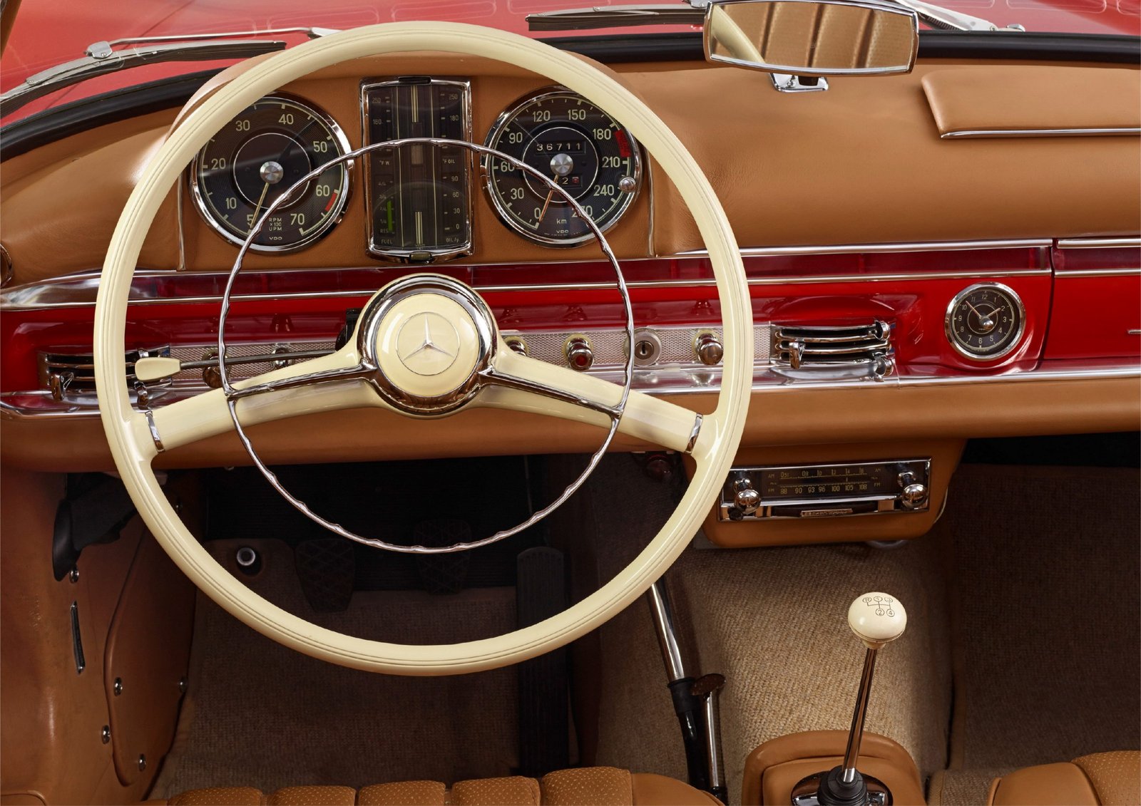 Mercedes-Benz 300 SL Roadster of Kolaha Collection Vintage Cars