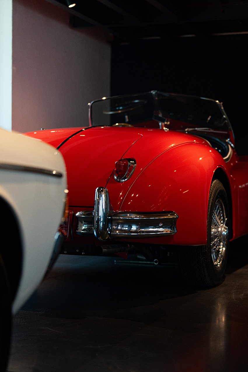 Jaguar XK140 of Kolaha Collection Vintage Cars