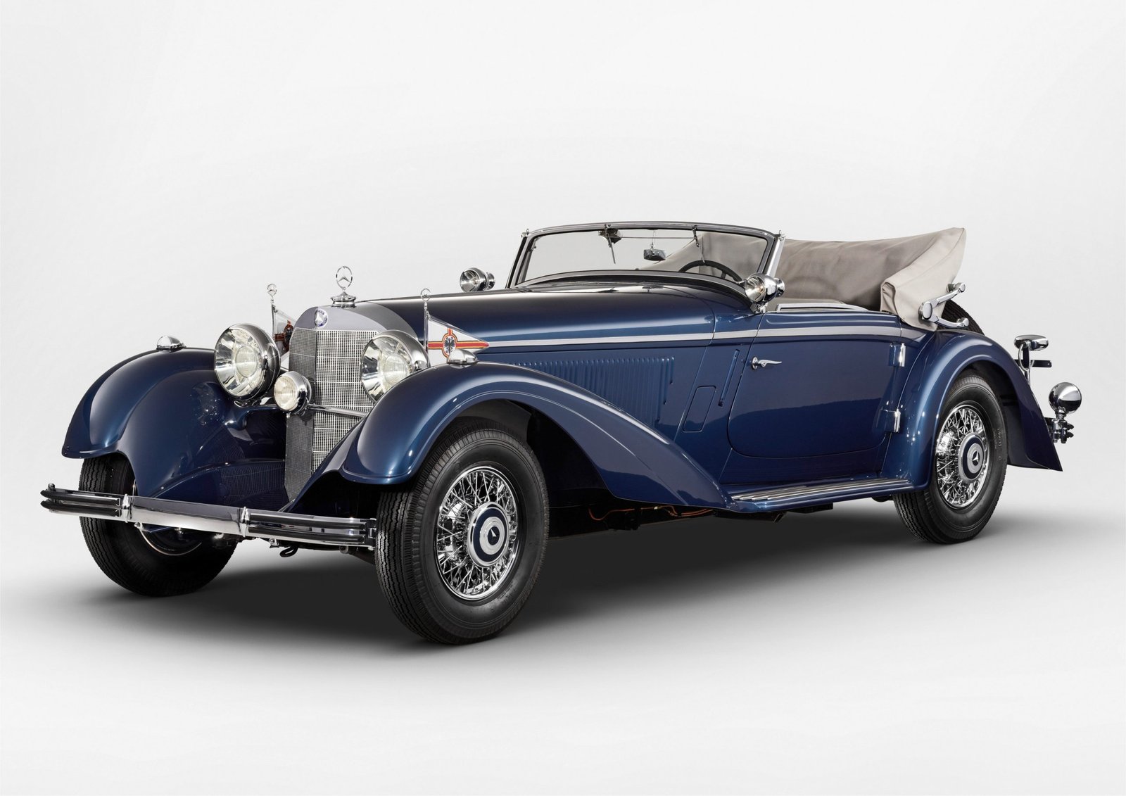 Mercedes-Benz 500 K of Kolaha Collection Vintage Cars