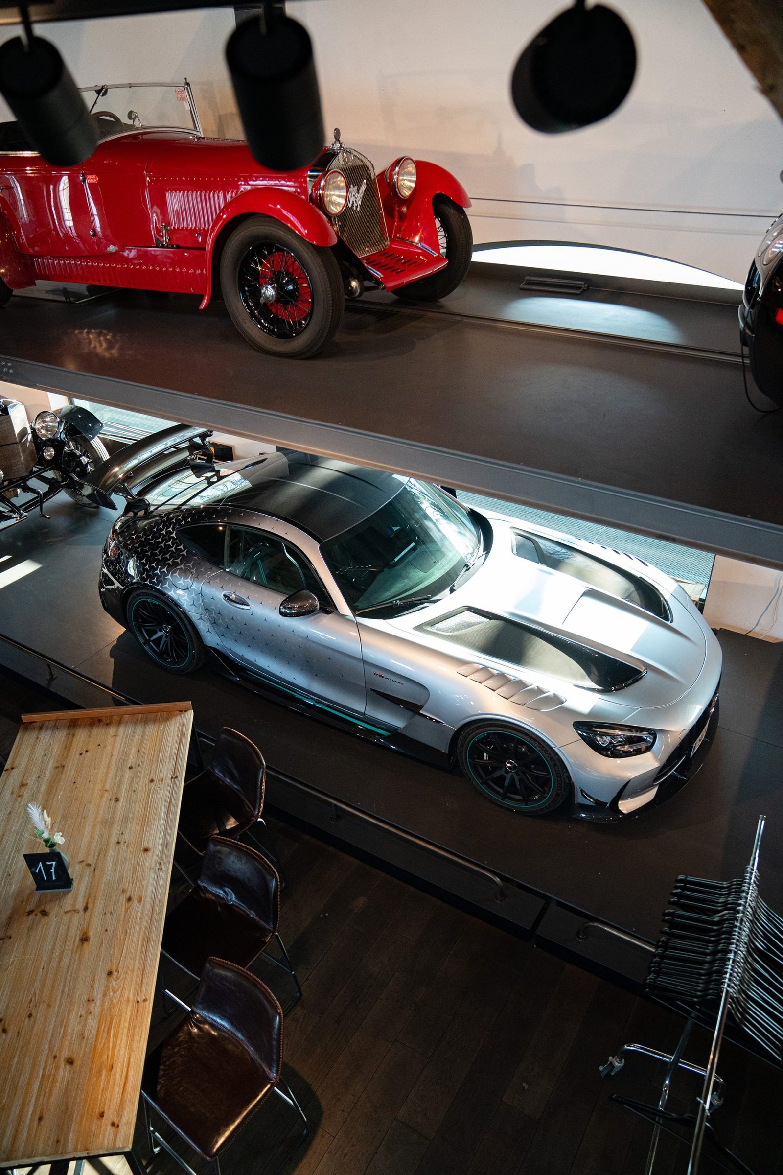 AMG GT Black Series of Kolaha Collection Vintage Cars